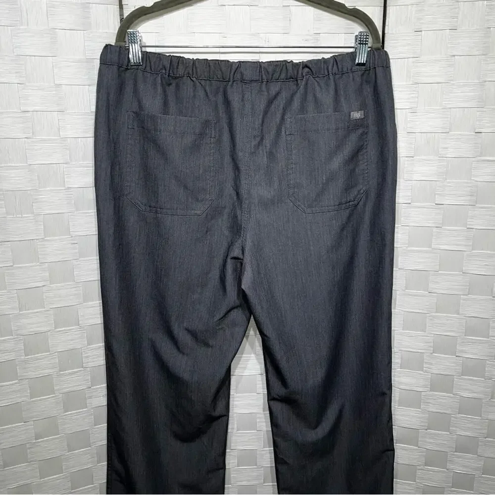 FIGS Technical Collection Men's Pisco Basic Scrub Pants Size Large Graphite